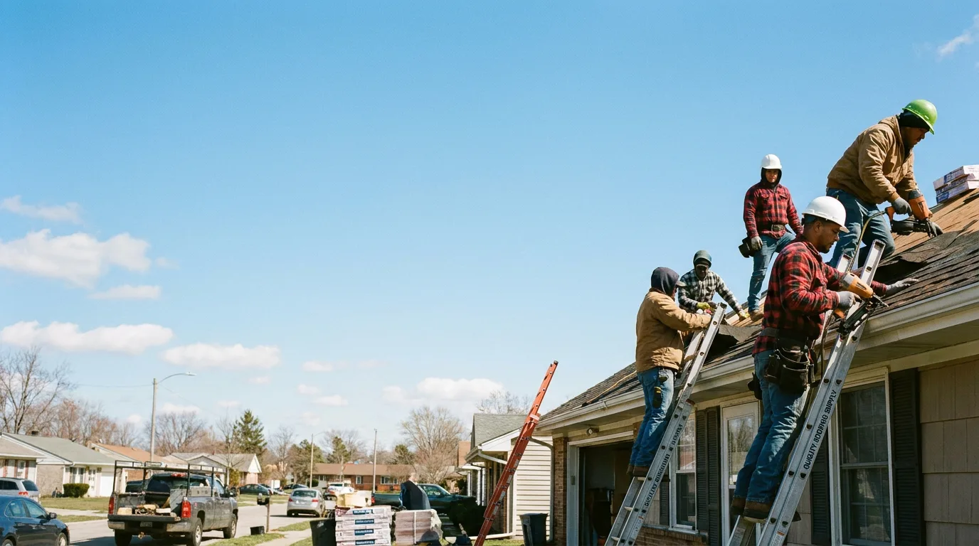 Roofing in Jarreau, LA near me